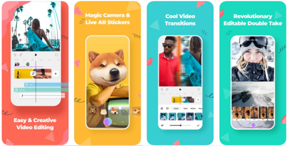 FilmoraGo is a fun and popular video editing app