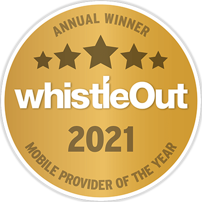 Mobile Provider of the Year whistleout 2021