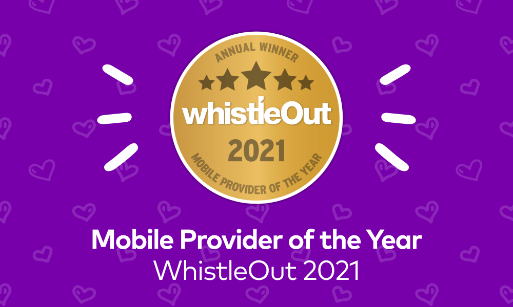 Whistleout Mobile Provider Of The Year 2021 Whistleout Mobile Provider Of The Year 2021